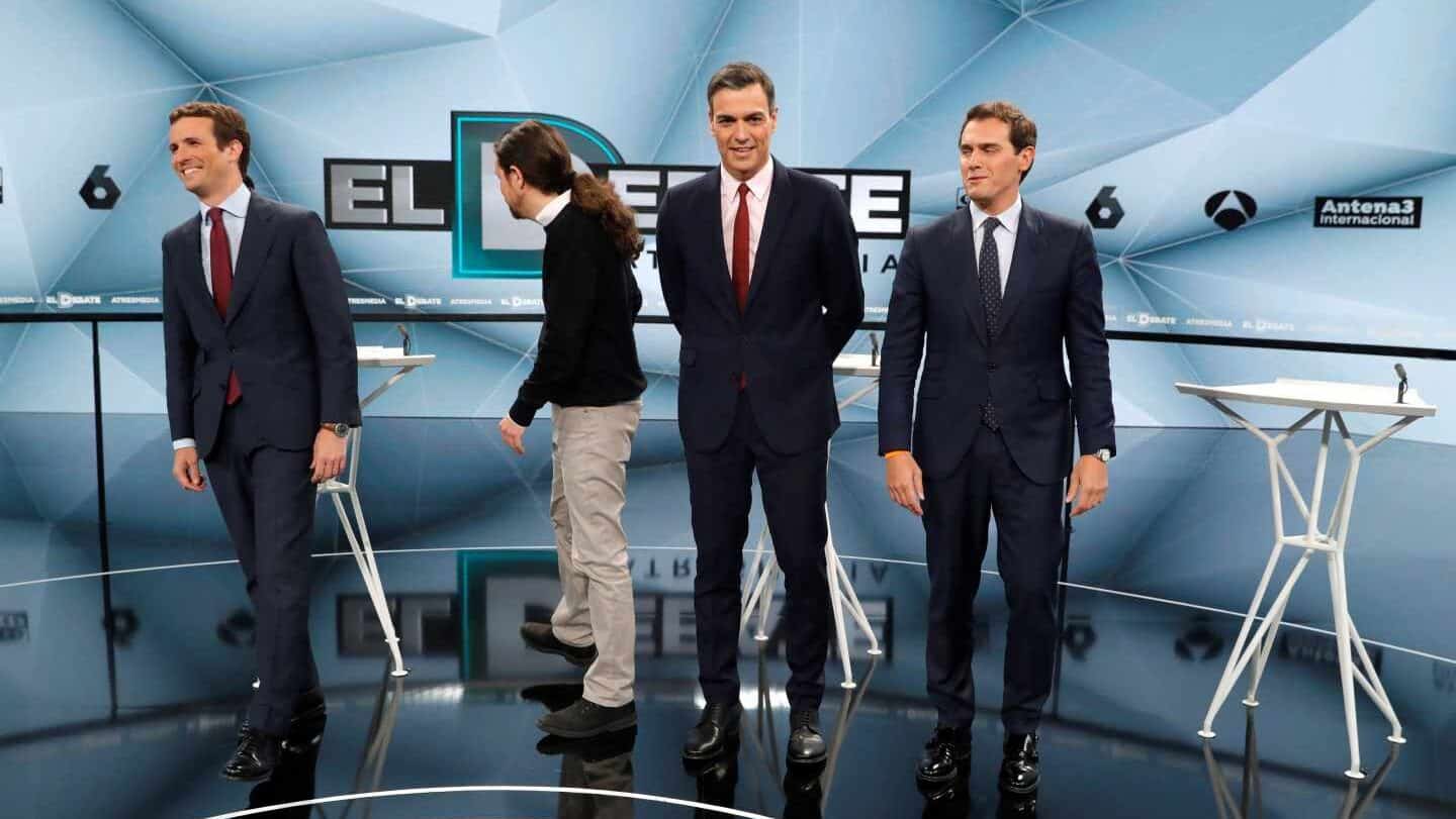 La Academia de Televisión negocia con los partidos el debate del día 4 de noviembre