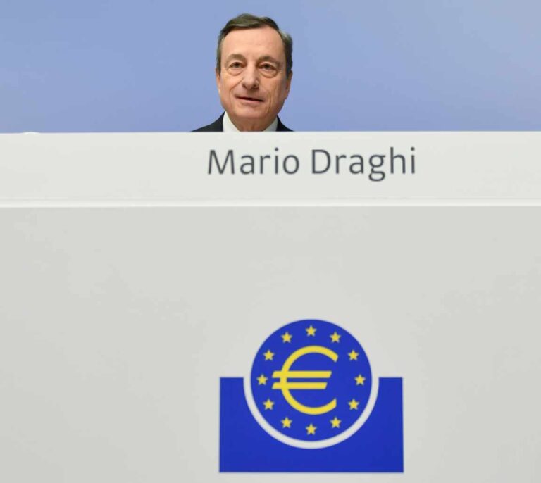 Draghi alerta sobre los fondos de inversión y teme un desplome de liquidez y rentabilidad