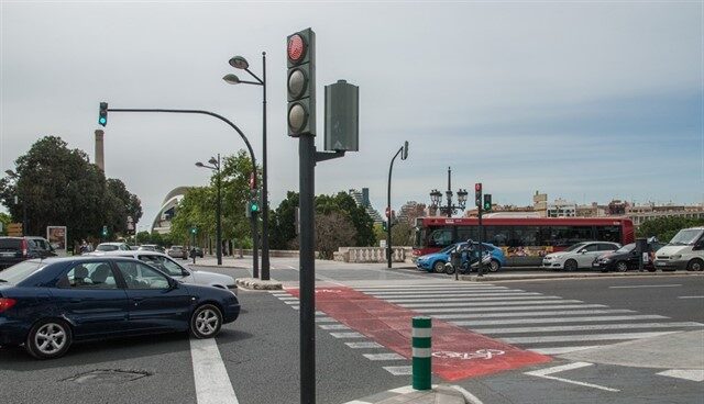 Circulación del tráfico.