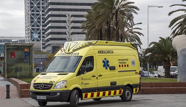 Ambulancia del Sistema de Emergencias Médicas.