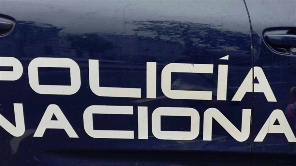 Vehículo de la Policía Nacional.