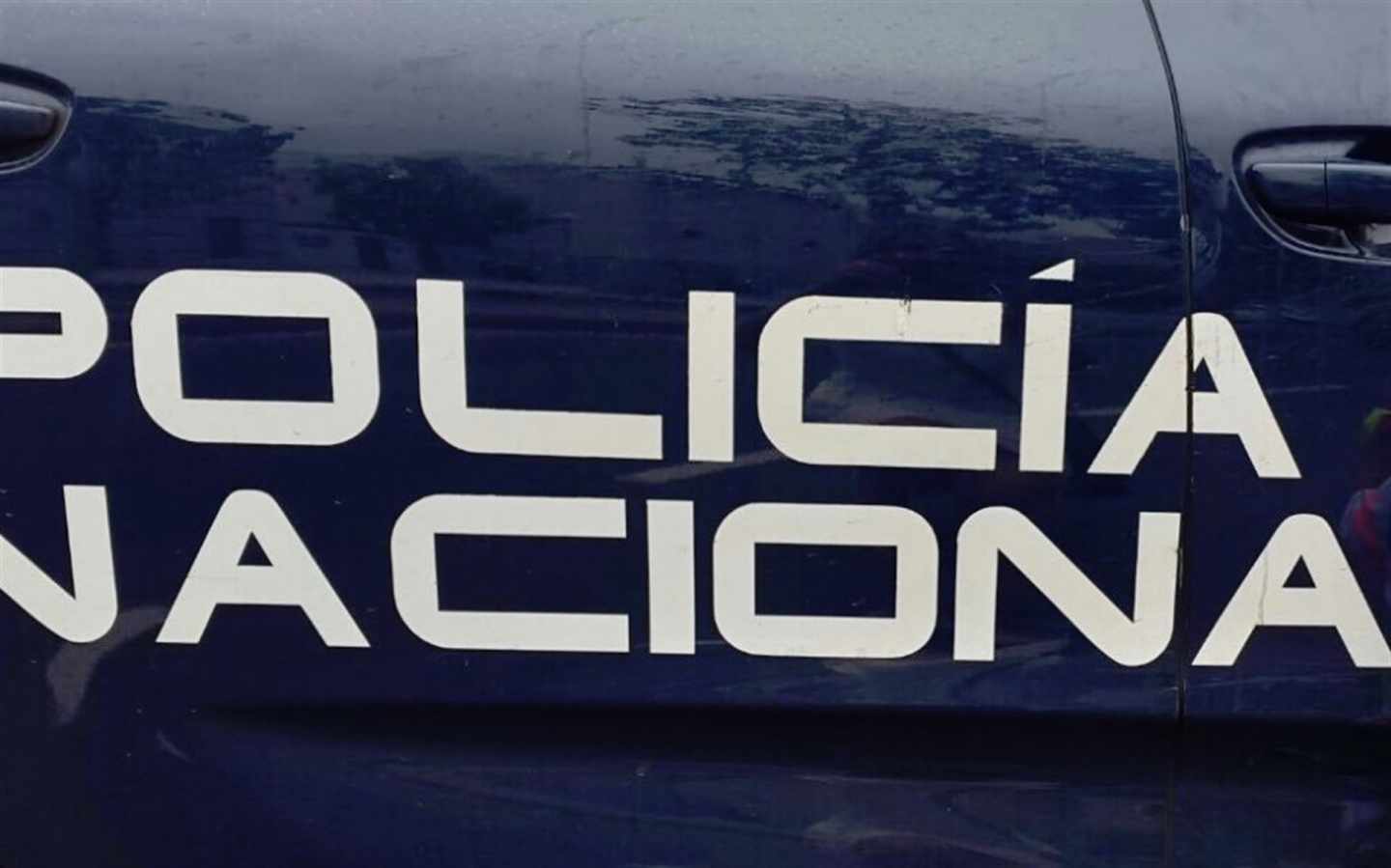 Vehículo de la Policía Nacional.