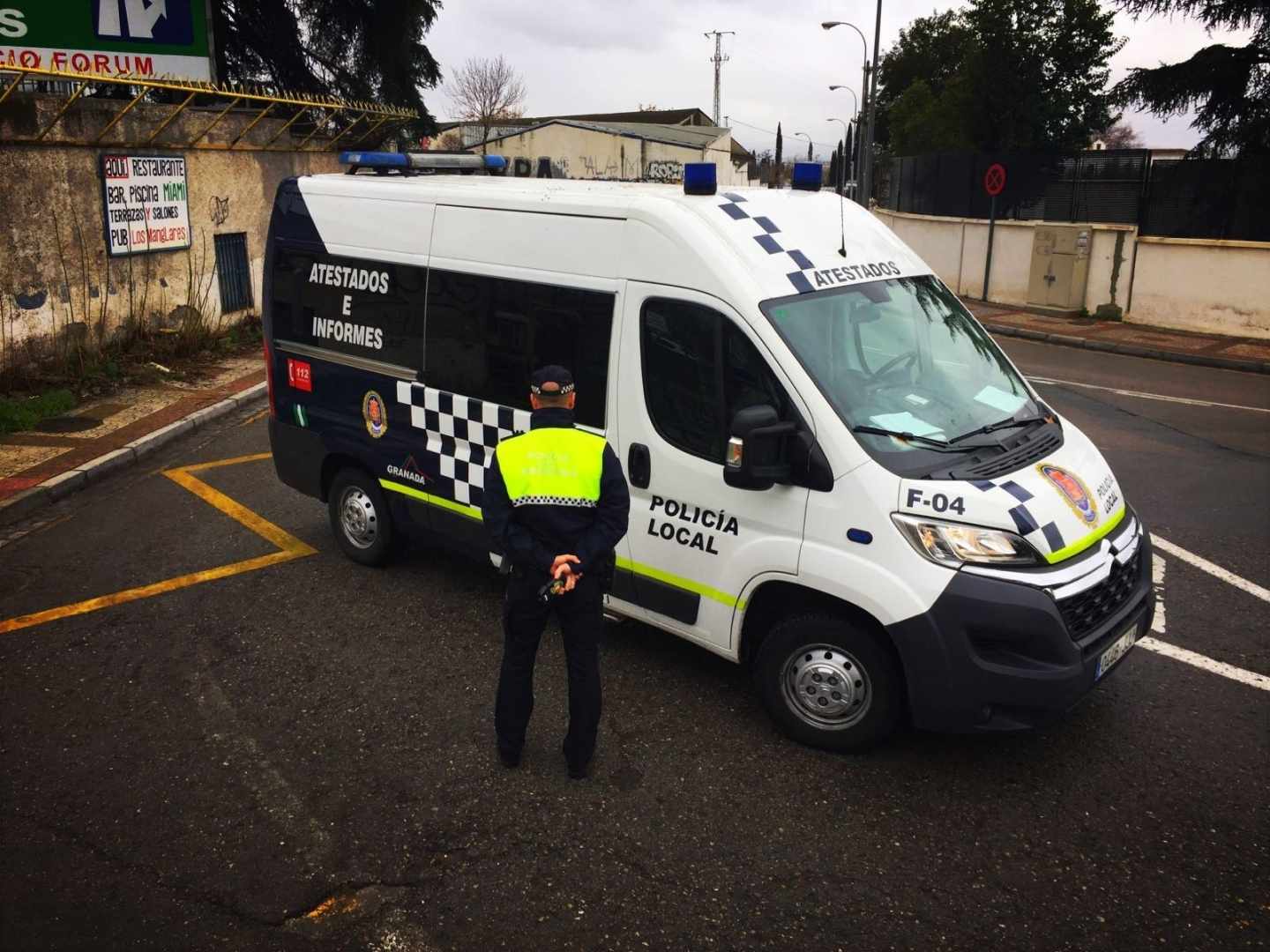 Policía Local de Granada.