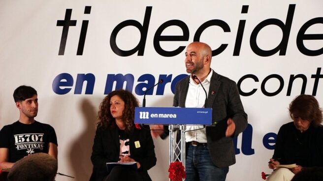 Luis Villares, durante su intervención.