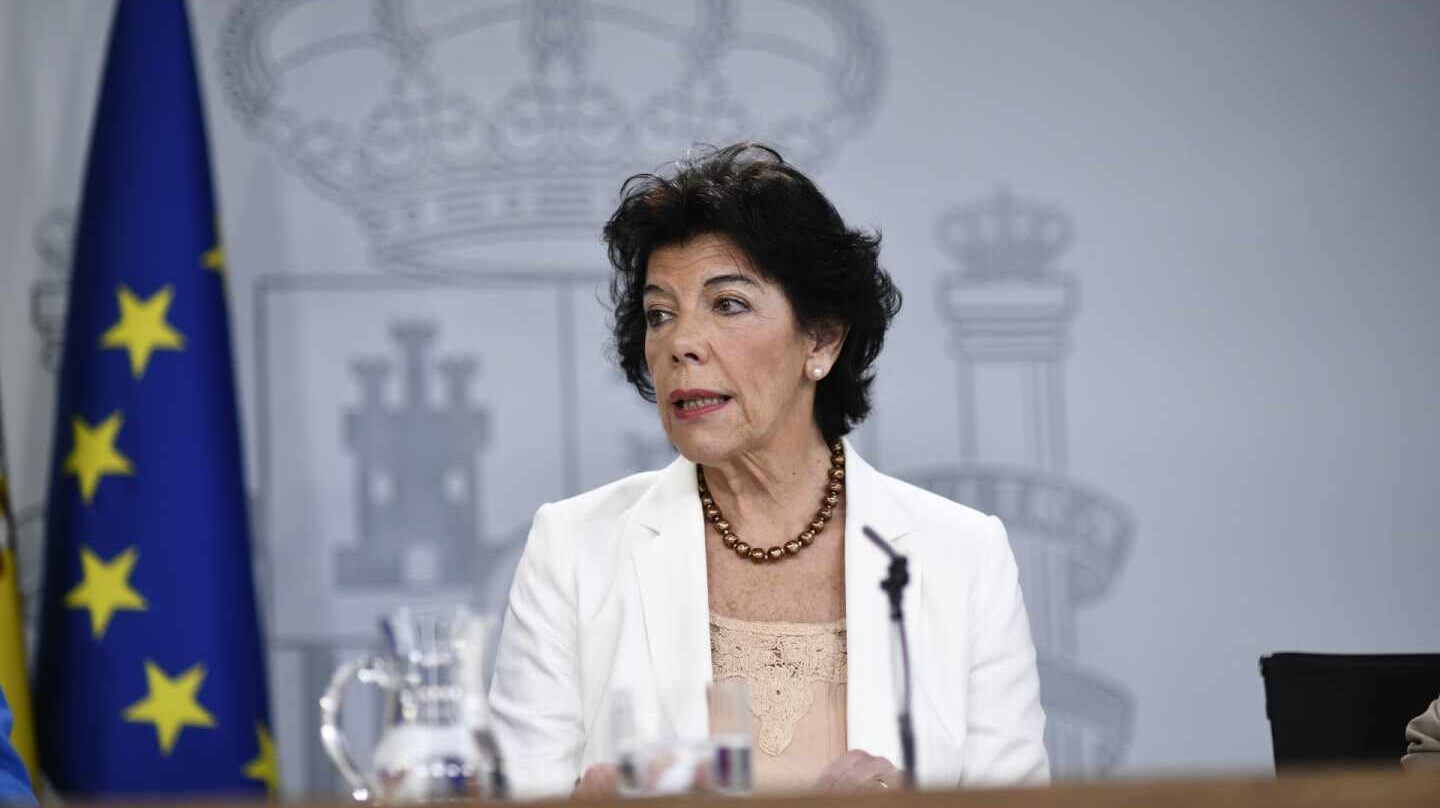 La ministra portavoz del Gobierno, Isabel Celaá.