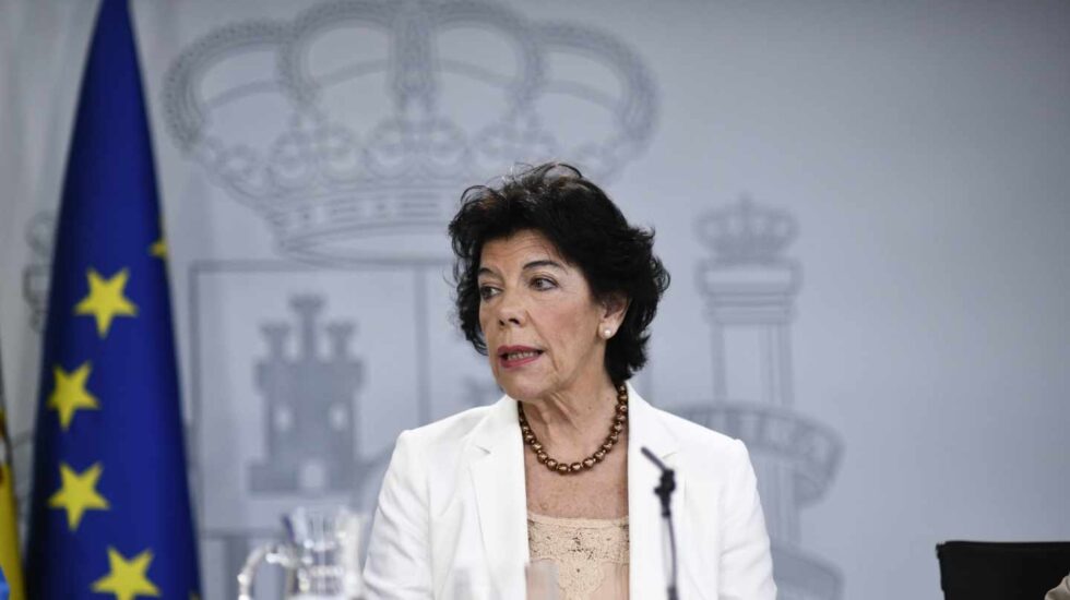 La ministra portavoz del Gobierno, Isabel Celaá.