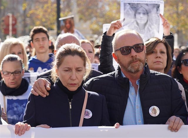 Los padres de Marta del Castillo, Eva Casanueva y Antonio del Castillo.