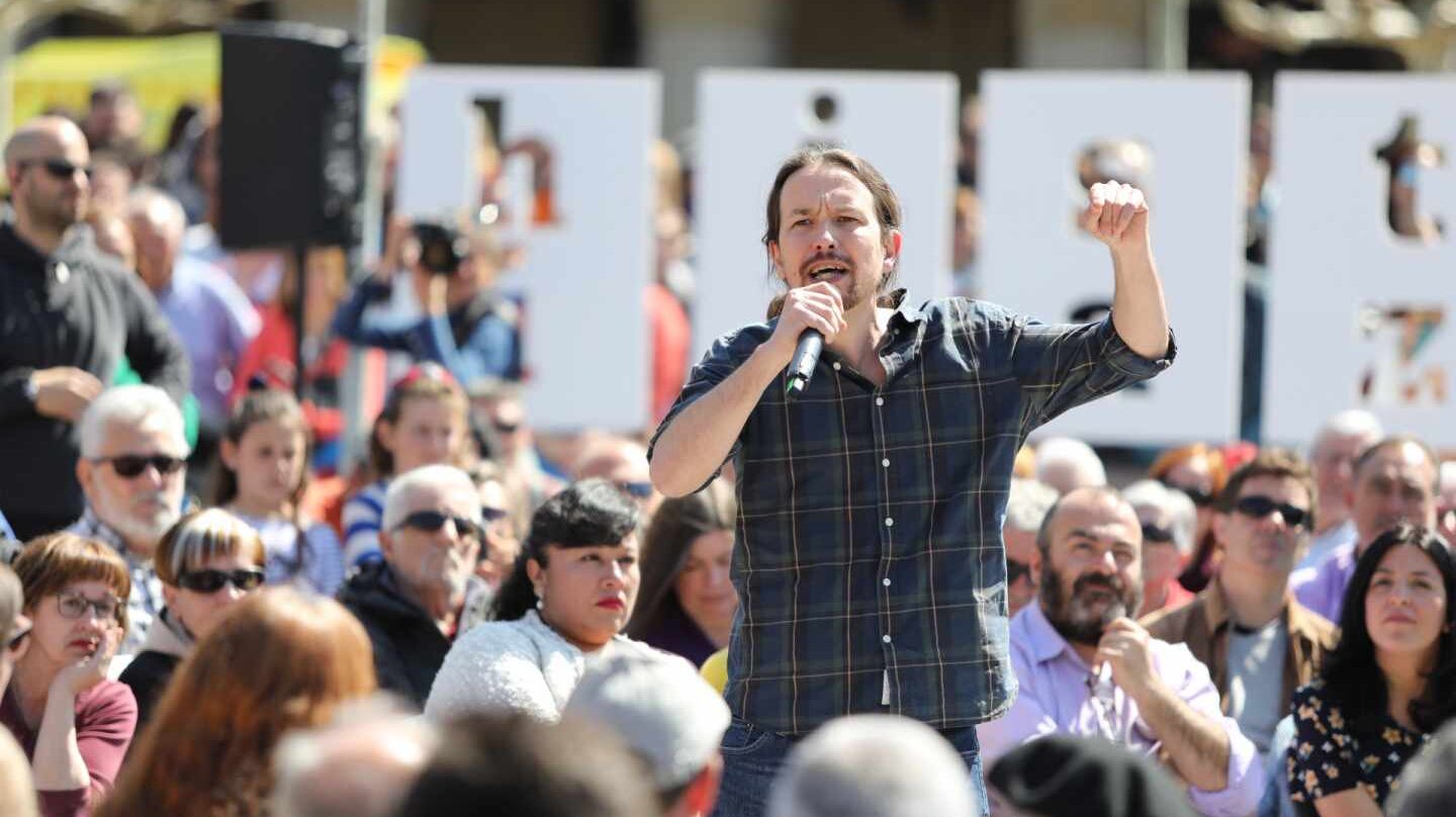 Pablo Iglesias, secretario general de Podemos.