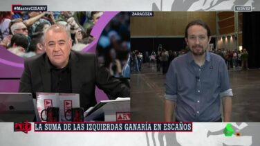 Iglesias pide en directo a Ferreras la cabeza de Inda y evita así hablar del CIS