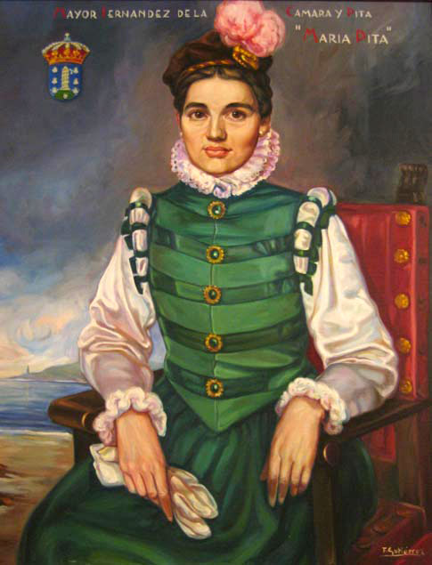 Retrato de María Pita.