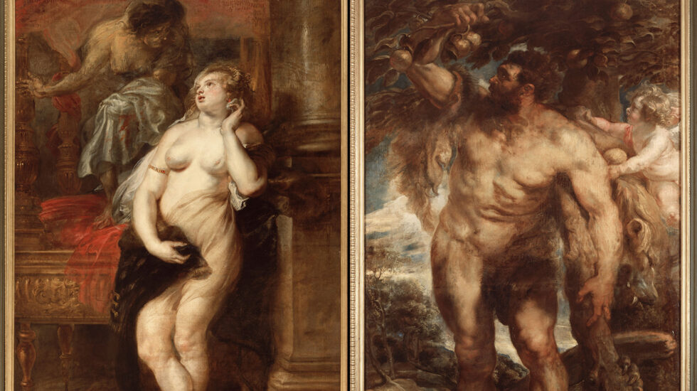 Hércules y Deyanira, por Rubens.