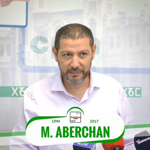 Mustafa Aberchán, cabeza de lista de Coalición por Melilla.