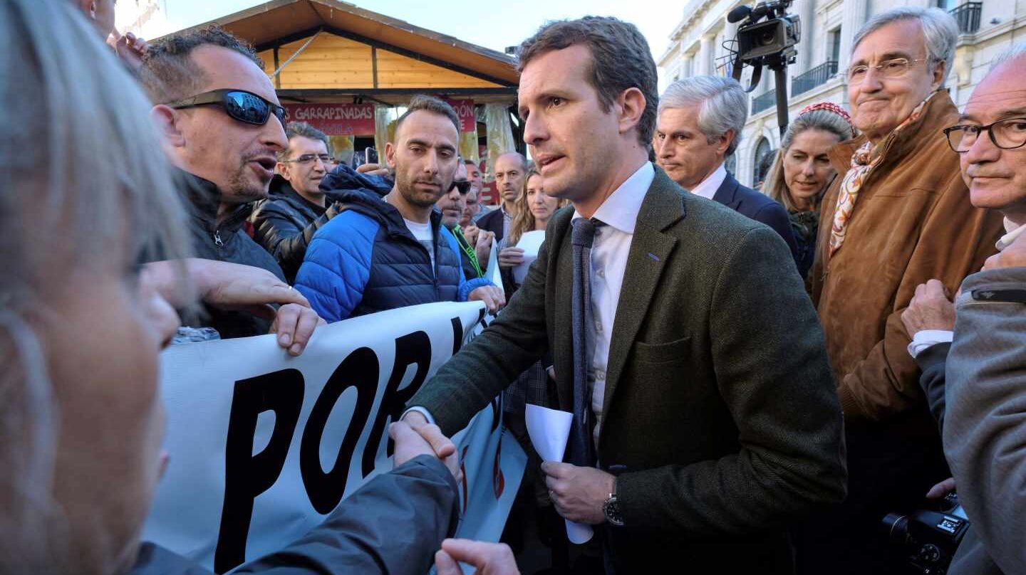 Pablo Casado, en Ávila.