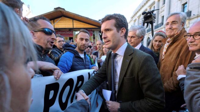 Pablo Casado, en Ávila.
