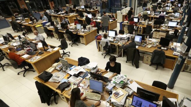 Redaccion de El Periodico de Catalunya FOTO EL PERIODICO Redaccion de El Periodico de Cataluña.