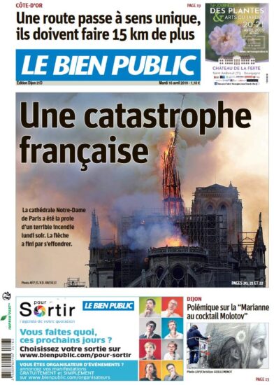 Le Bien Public: "Una catástrofe francesa"