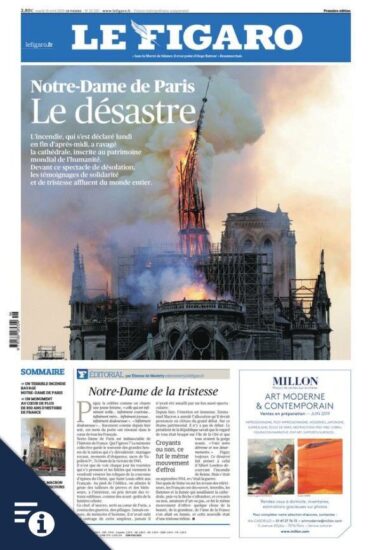 Le Figaro: "El desastre"