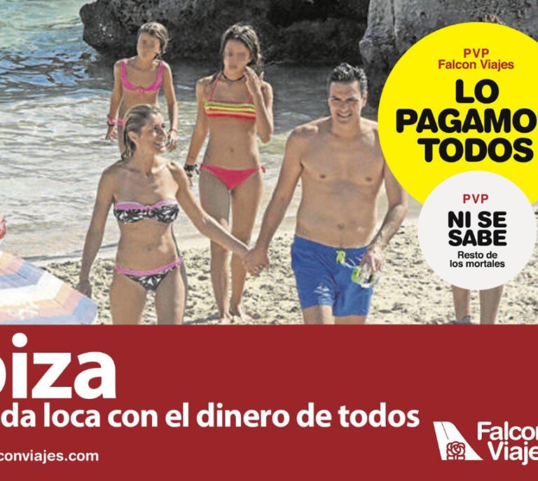 El PSOE exige a la Junta Electoral la retirada inmediata de la campaña "Falcon Viajes"