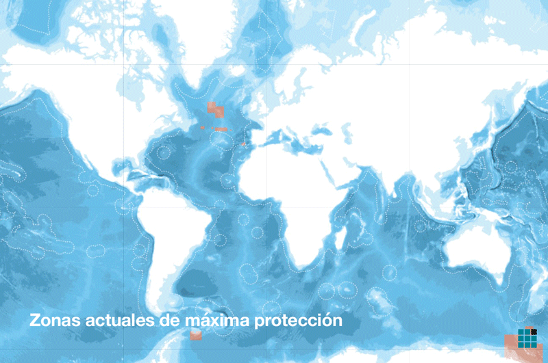 Santuarios oceánicos propuestos y zonas más vulnerables