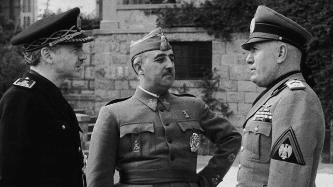 suñer, Franco, Mussolini Conexión Mussolini: el cerco internacional a la República española.