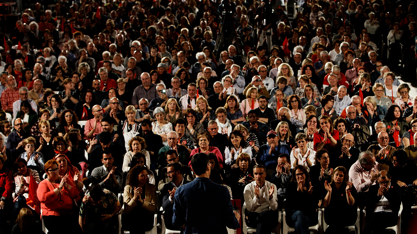 Sánchez, abocado a pactar con los independentistas o con Ciudadanos