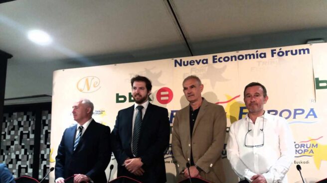 Los candidatos de Ciudadanos a la alcaldía de Bilbao, San Sebastián y Vitoria.