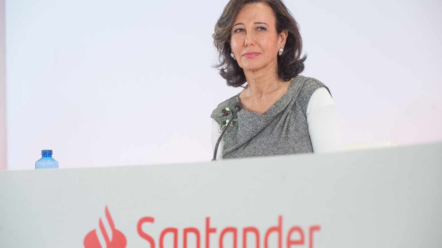 La presidenta de Banco Santander, Ana Botín.