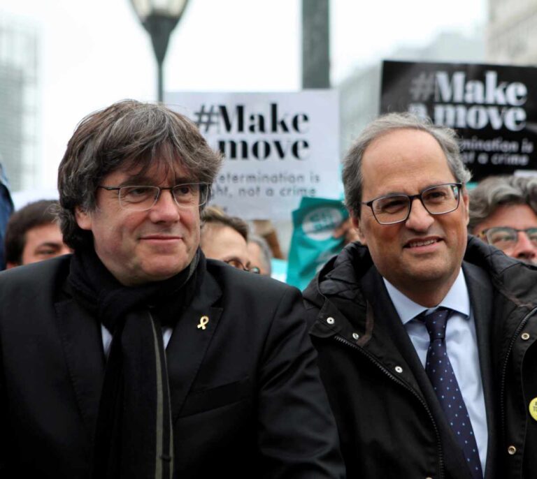 Torra y Puigdemont se reúnen en Bruselas para abordar escenarios políticos tras el 10-N