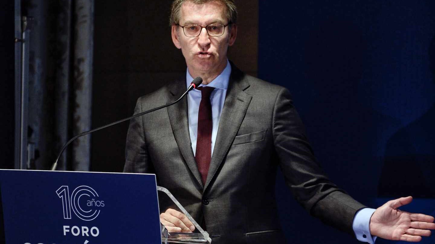 Alberto Núñez Feijóo, presidente del PP gallego.