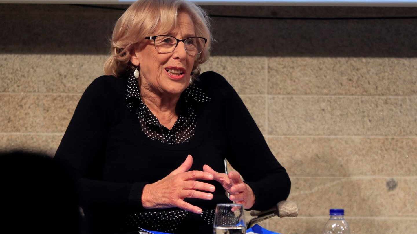 Manuela Carmena, en un debate electoral.