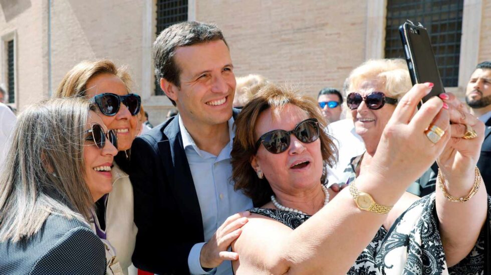 Pablo Casado, en un acto en Valencia.