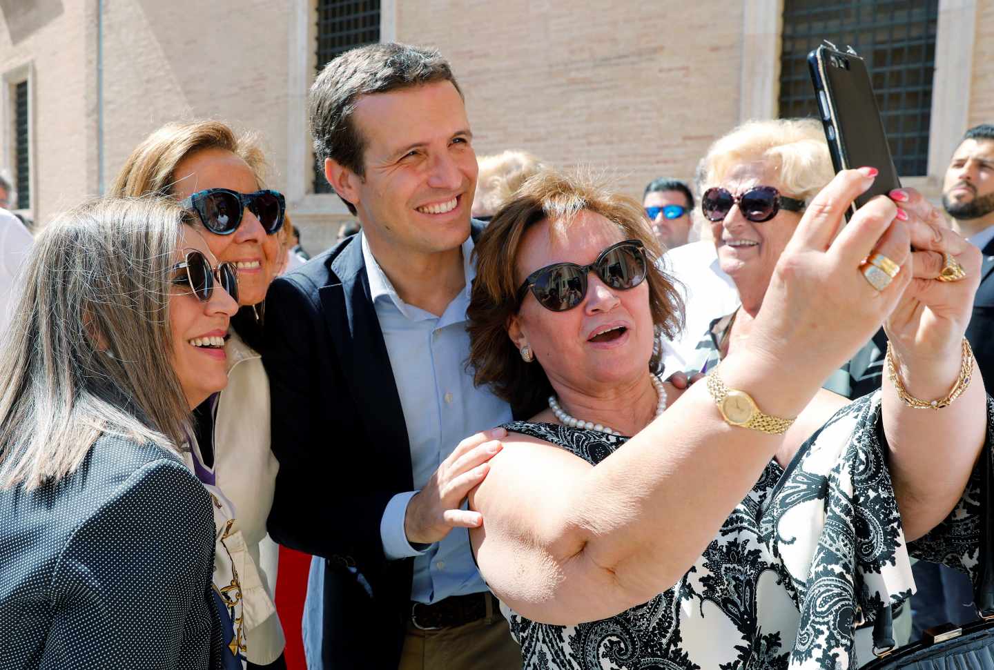 Pablo Casado, en un acto en Valencia.