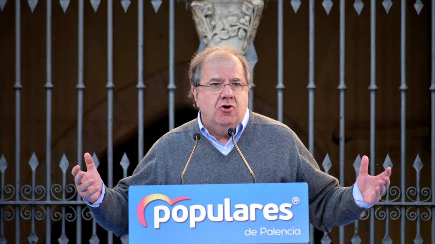 El presidente de la Junta de Castilla y León, Juan Vicente Herrera