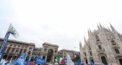 Demostración de fuerza de Salvini y Le Pen con una concentración masiva de la ultraderecha en Milán