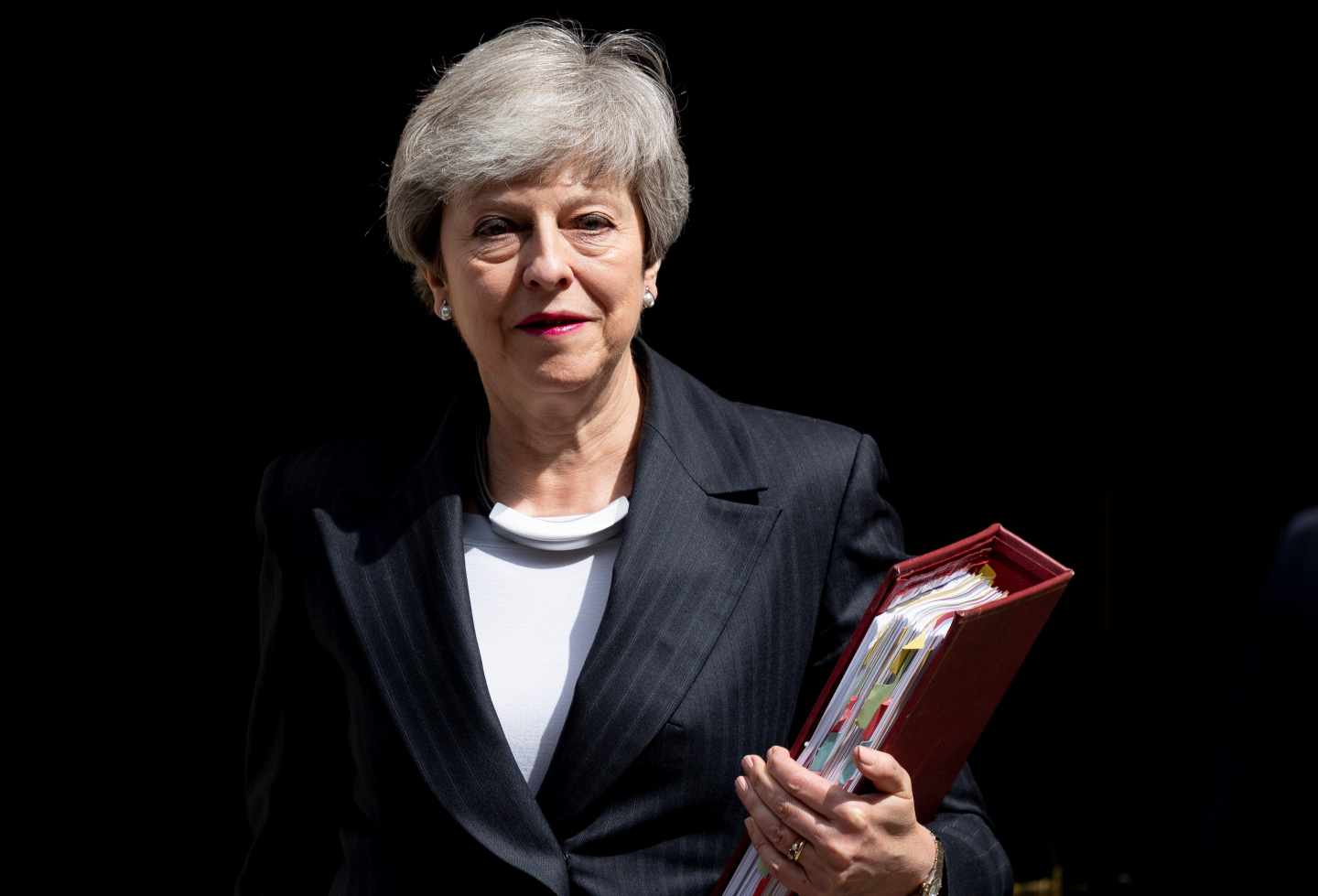 La primera ministra británica, Theresa May