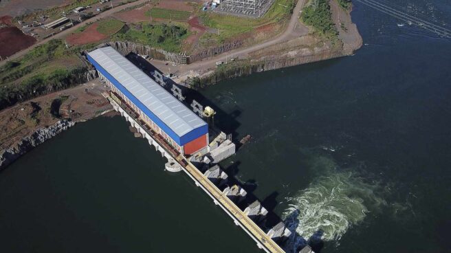 Central hidroeléctrica de Iberdrola en Baixo Iguaçu, en Brasil.
