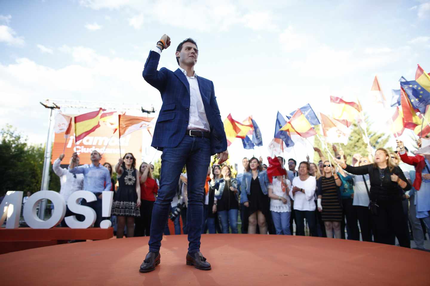 Acto de cierre de campaña de Ciudadanos