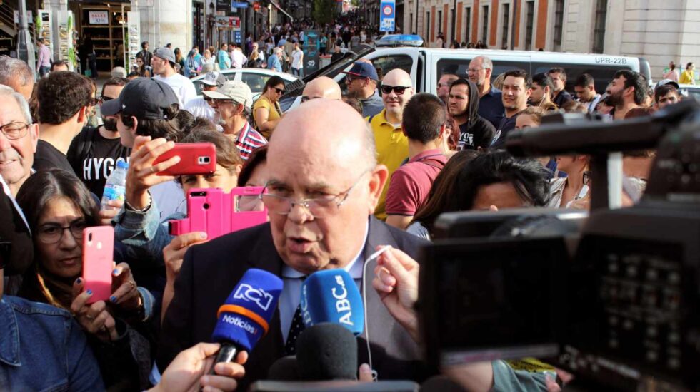 Antonio Ecarri, embajador del presidente Juan Guaidó en España, el martes en Madrid.