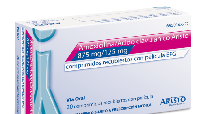 Sanidad retira un lote de amoxicilina/ácido clavulánico por indicar una dosis errónea