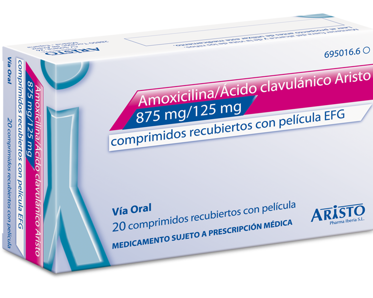 Sanidad retira un lote de amoxicilina/ácido clavulánico por indicar una dosis errónea