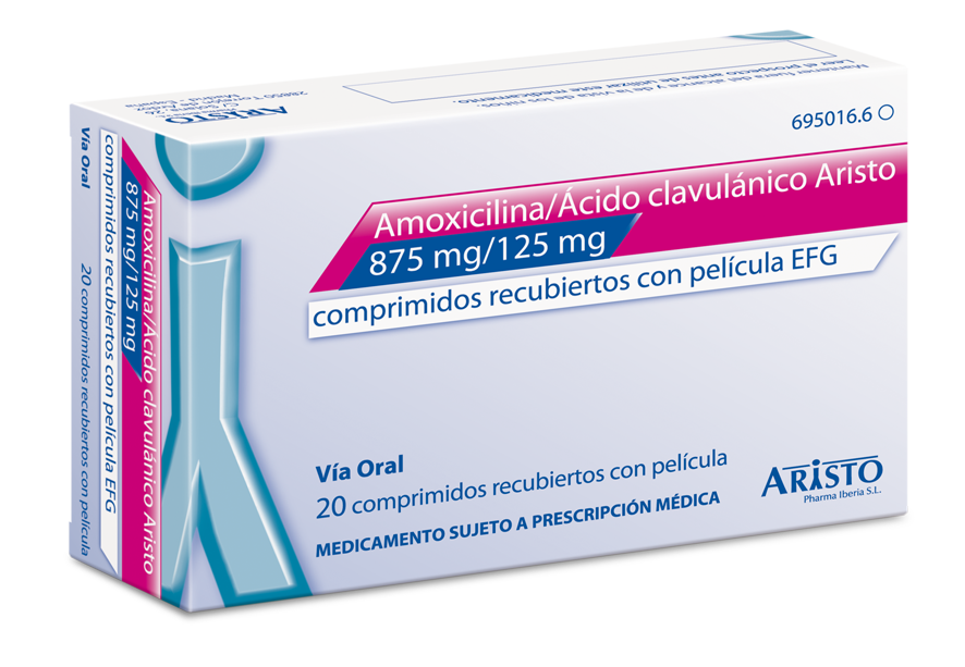 Sanidad retira un lote de amoxicilina/ácido clavulánico por indicar una dosis errónea