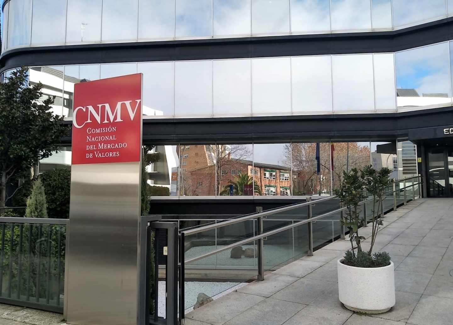 Sede de la CNMV en Madrid.