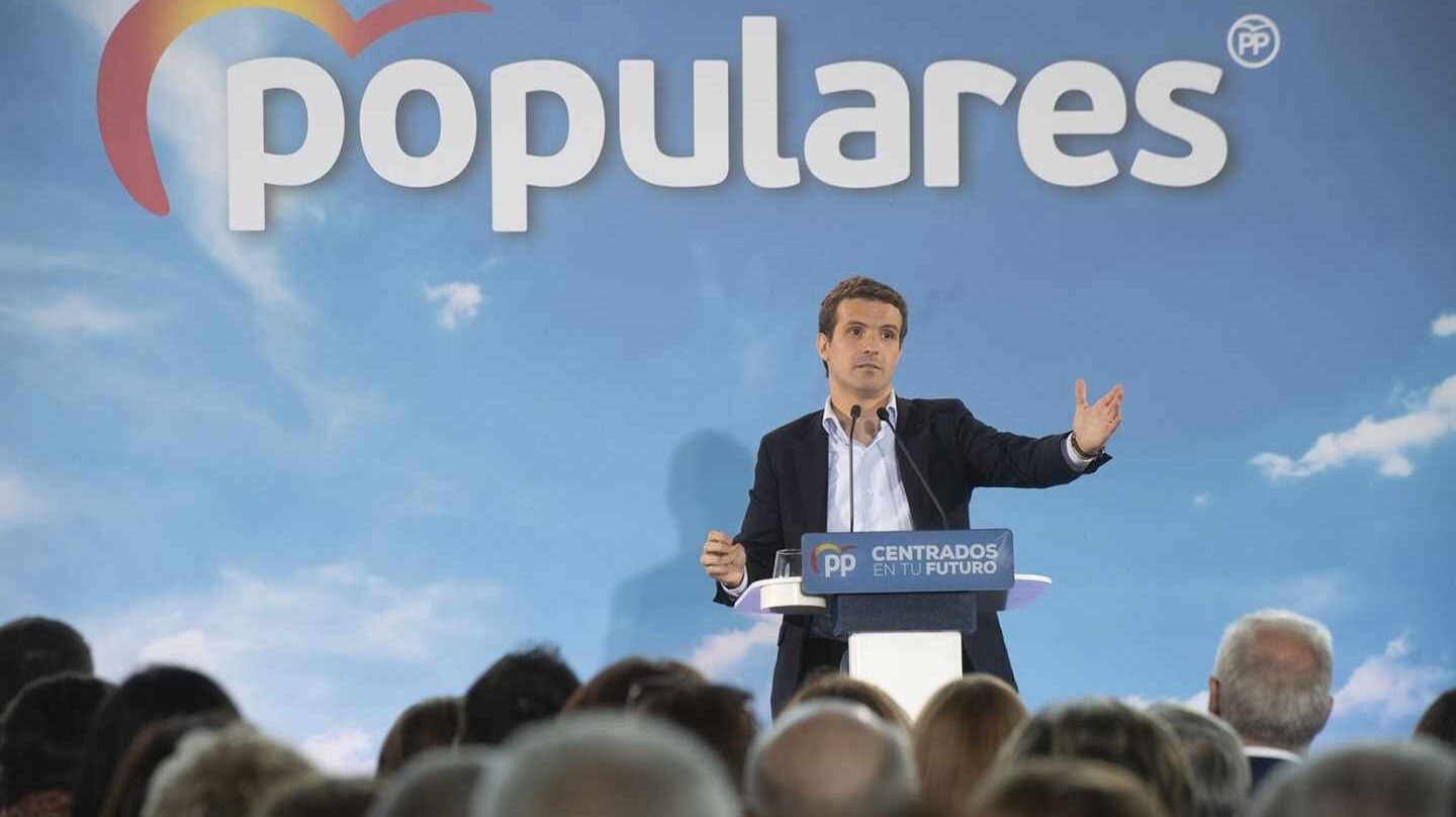 El líder del PP, Pablo Casado.