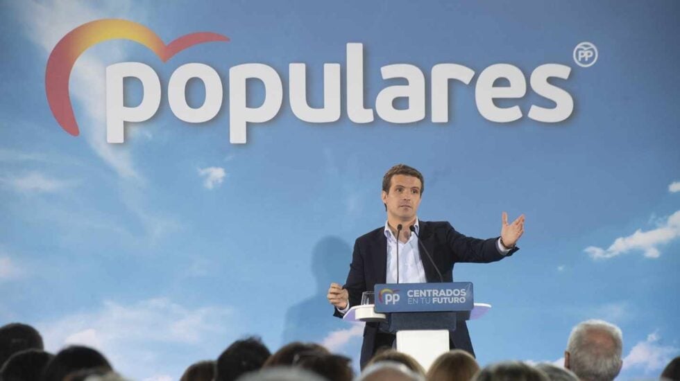 El líder del PP, Pablo Casado.