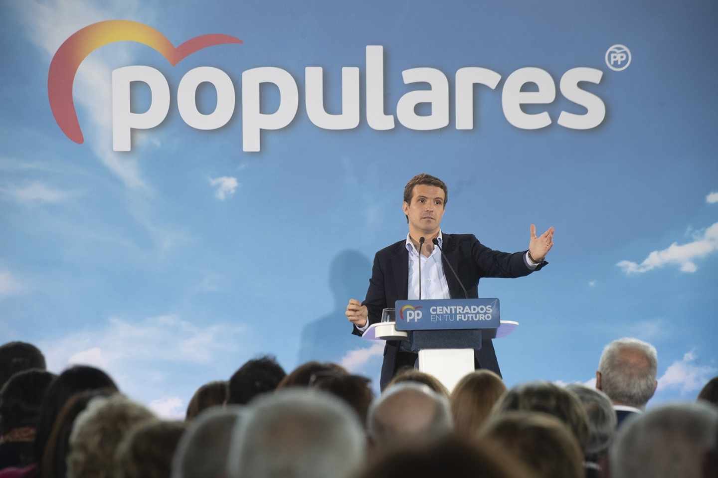 El líder del PP, Pablo Casado.