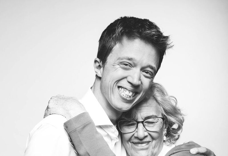 Íñigo Errejón y Manuela Carmena.