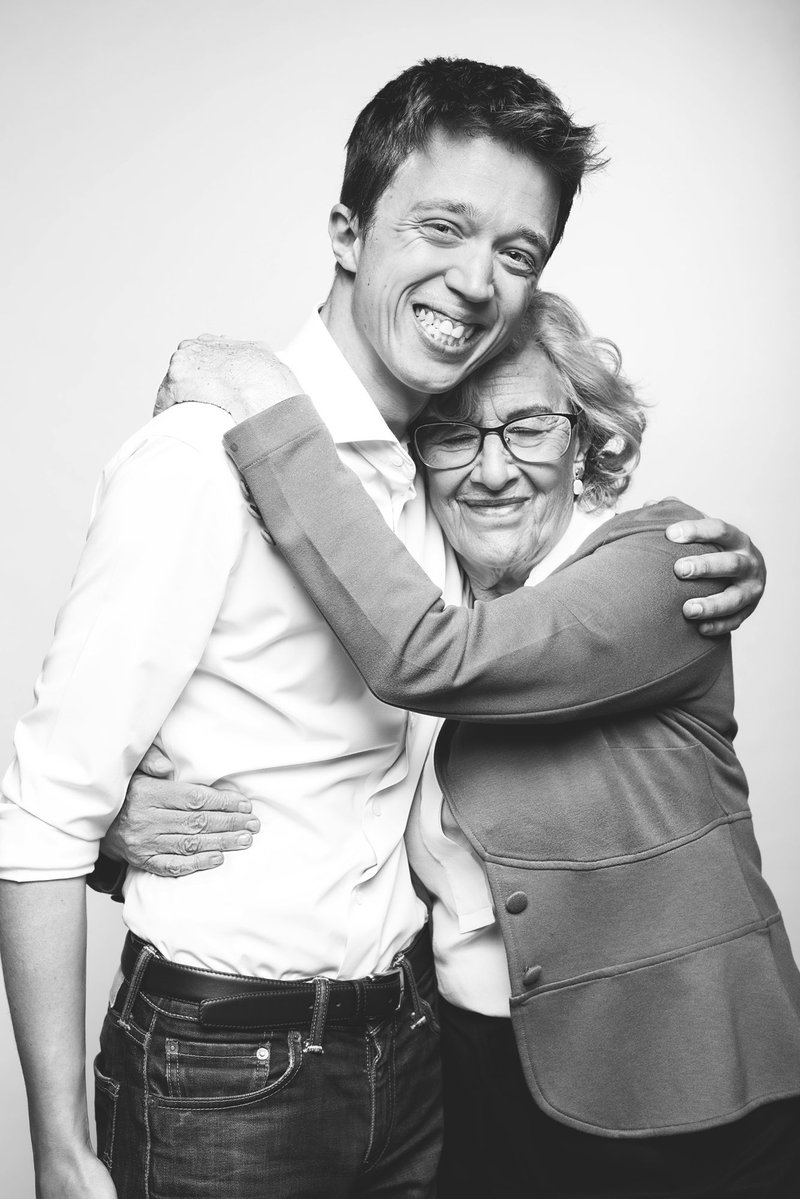 Íñigo Errejón y Manuela Carmena.