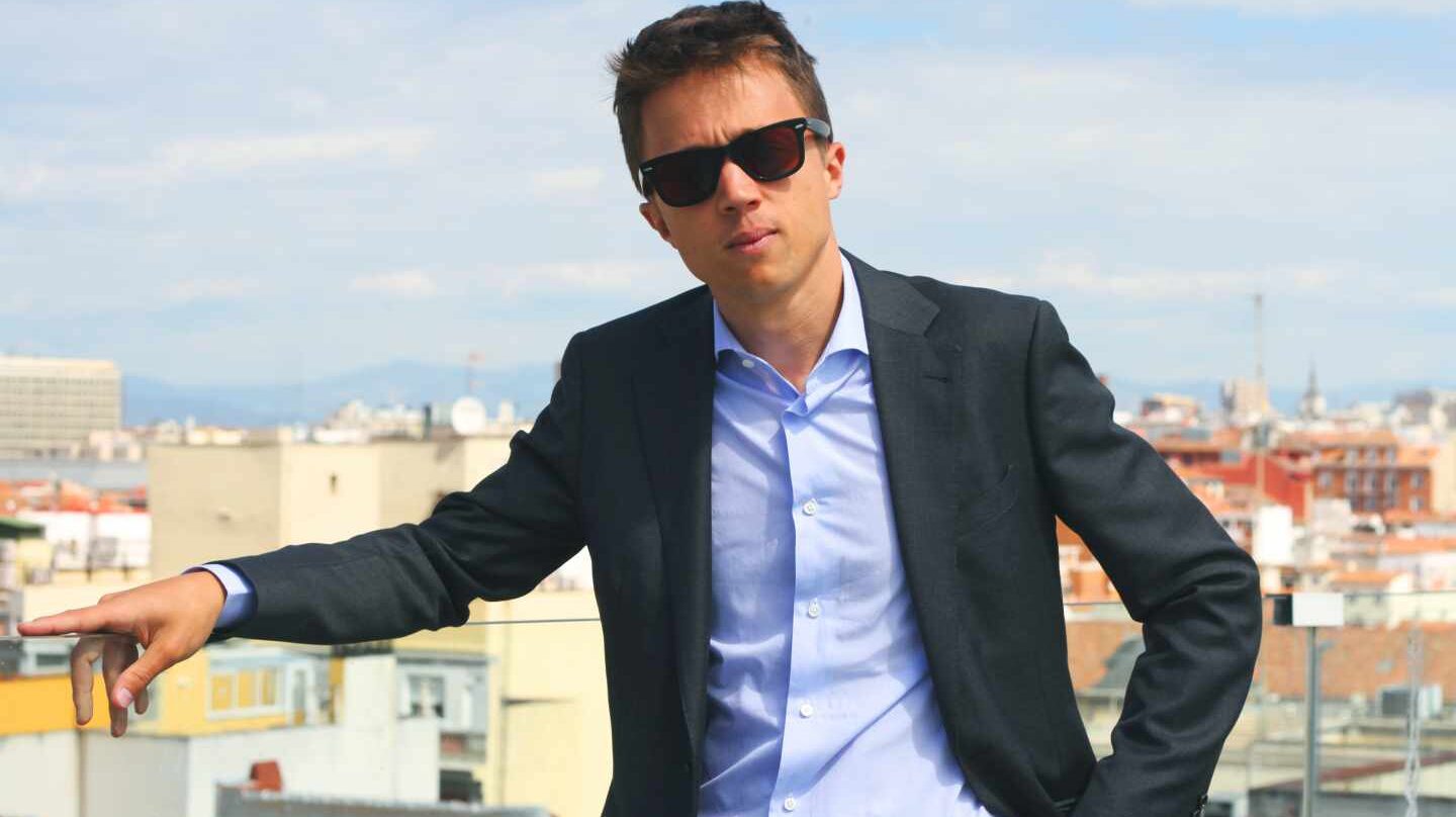 Íñigo Errejón durante su entrevista con El Independiente