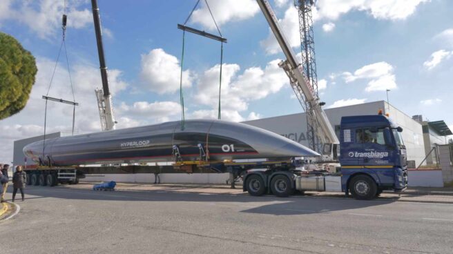 El Hyperloop de Málaga se estanca: Adif lleva meses sin noticias de Virgin