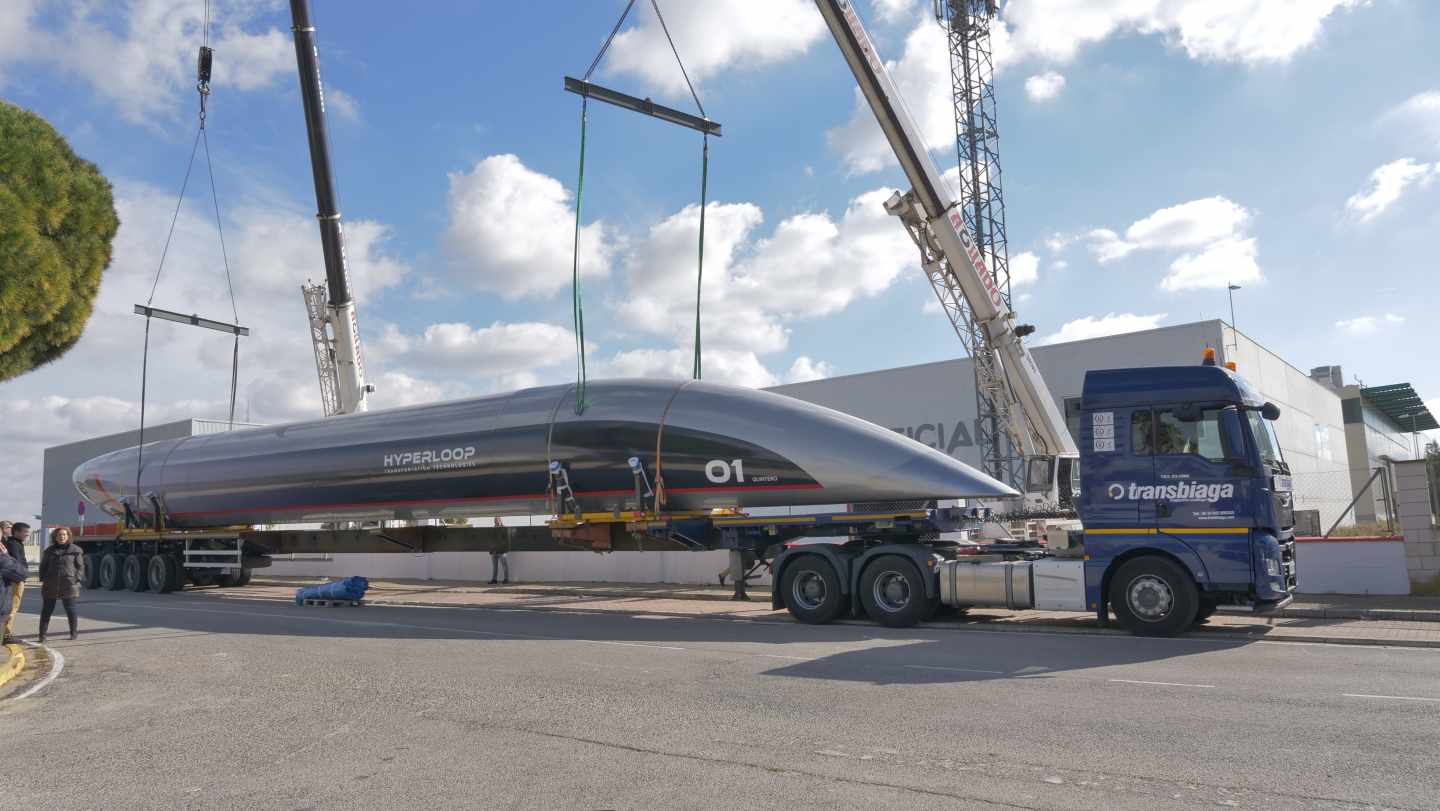El Hyperloop de Málaga se estanca: Adif lleva meses sin noticias de Virgin